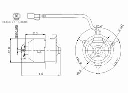 [FN-630160] FNHO CIVIC 99-00 RAD M/SOLO =
