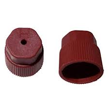 [FT-4155-10C] CAP R134A HI RED 16MM         