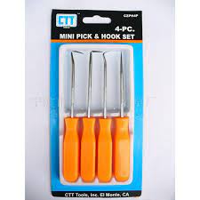 [HE-CZPH4P] HE MINI PICK & HOOK SET 4PC   