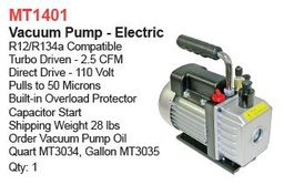 [HE-MT1401] HE VAC PUMP 2.5 CFM           