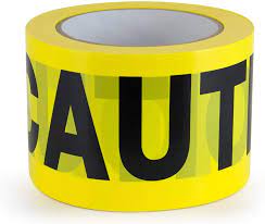 [MI-75495] TAPE CAUTION 3X300 "