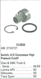 [SW-15-2830] SWCH GM 85-02 SW COMP AZUL =