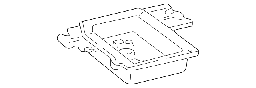[EV-4FUZ19C602A] EVFO BANDEJA E 94-04 AUX A/C