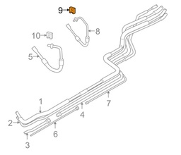 [FT-F8DZ19E746BA] FTFO SPRING LOCK 3/8 AC LINE RETAINER