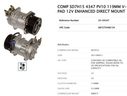 [CO-4347] COCA INT SD7H15 10PV 119MM