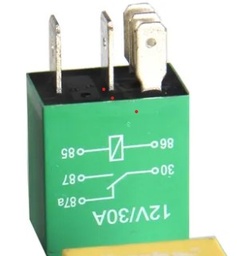 [RY-JD1914-GREEN] RYUN RELAY MICRO 5T 12V 30A VERDE