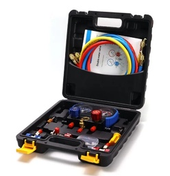 [HE-TO-1661C-CH] HE MANOMETROS R134A SET