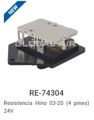 [RE-74304GA] RECA HINO 03-20 RESISTENCIA
